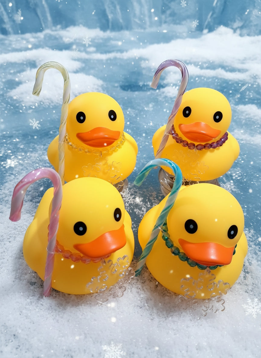 Candy Cane Ducks